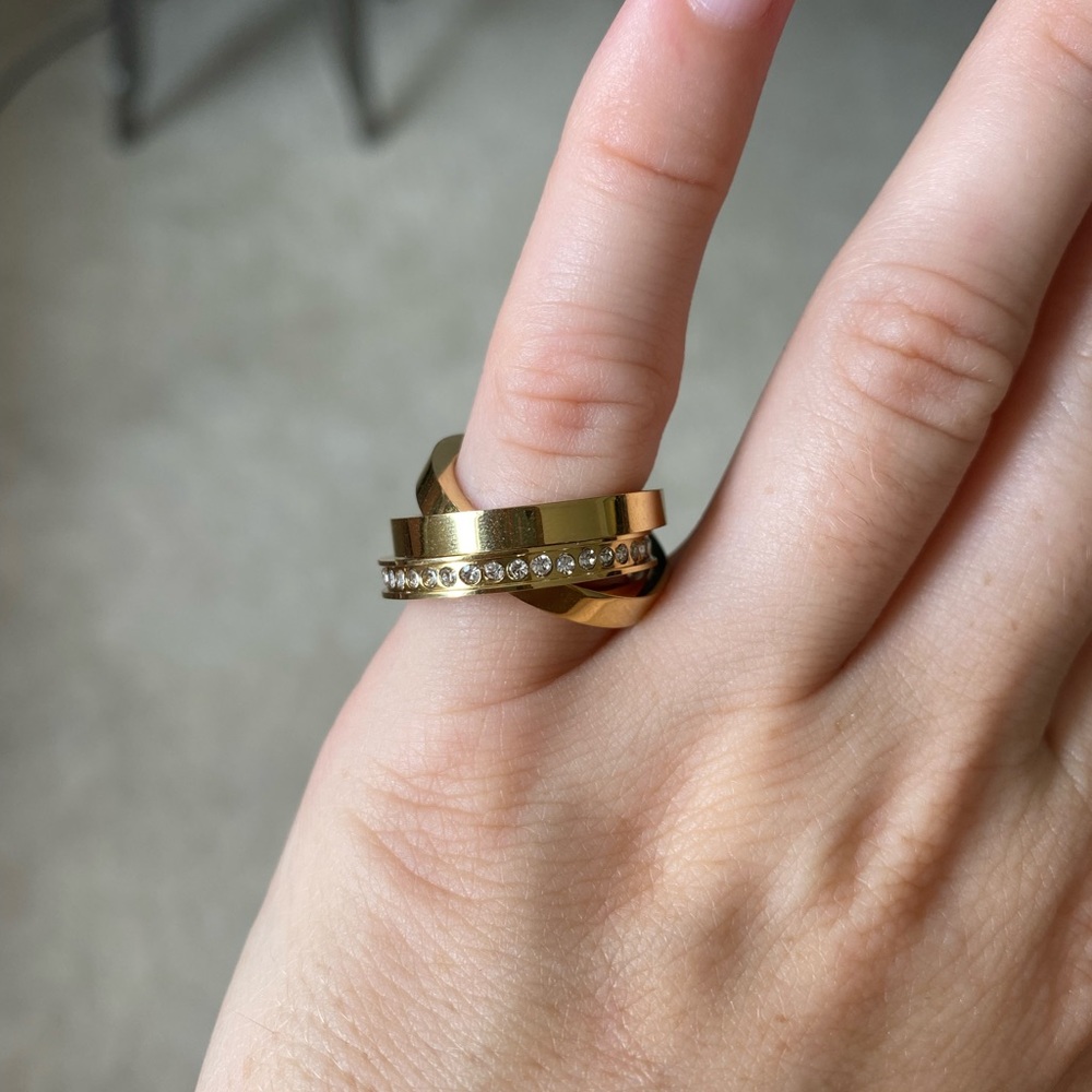 Curateur Vita Fede Cassio Pave Ring